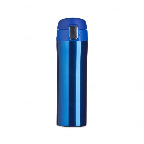 Garrafa Térmica Inox Colorida 450ml com Trava 