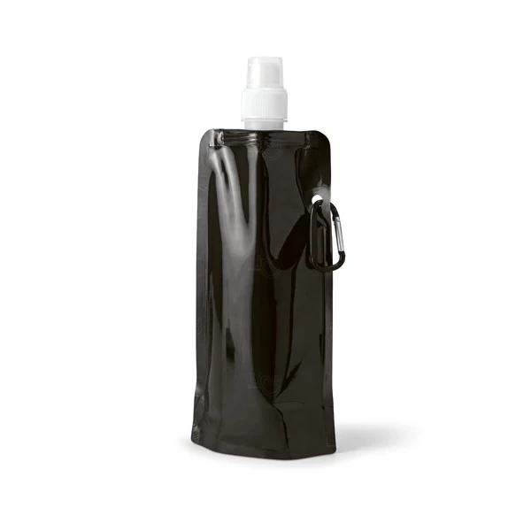 Squeeze Dobrável 460ml com Mosquetão Personalizado 