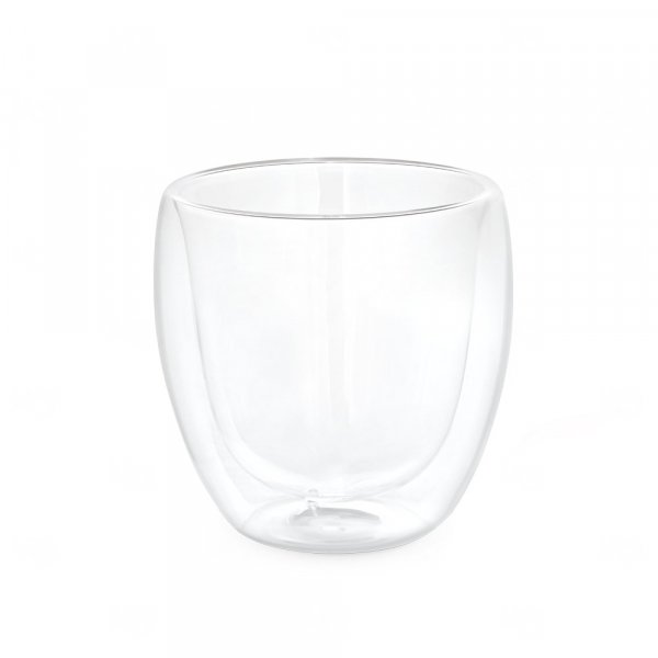 Copo de Vidro com Parede Dupla Personalizado - 220ml 