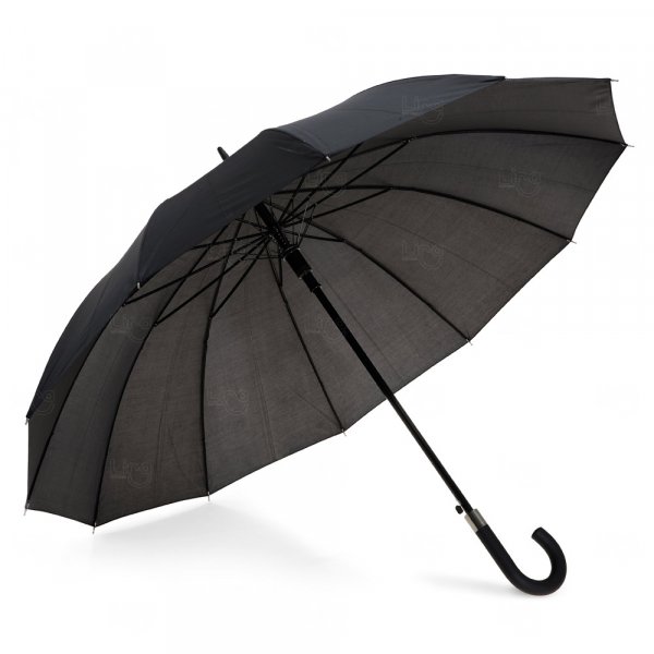 Guarda-Chuva Automático com Pega Emborrachada Personalizado