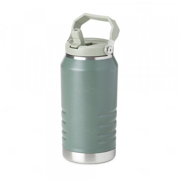 Garrafa Térmica Inox 1,1L com Alça e Bico Flip Personalizada 