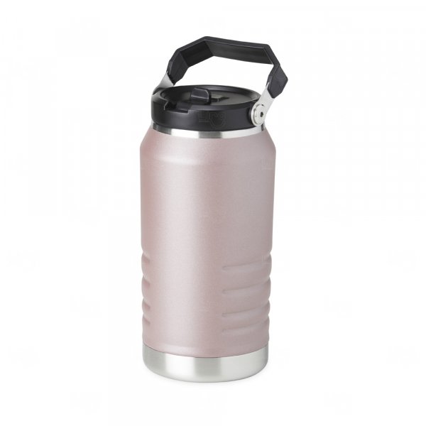 Garrafa Térmica Inox 1,1L com Alça e Bico Flip Personalizada 