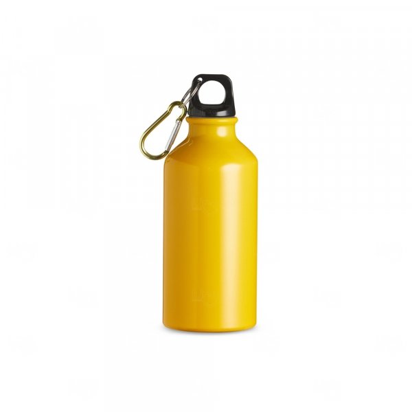 Garrafa Alumínio 420ml com Mosquetão Personalizado 