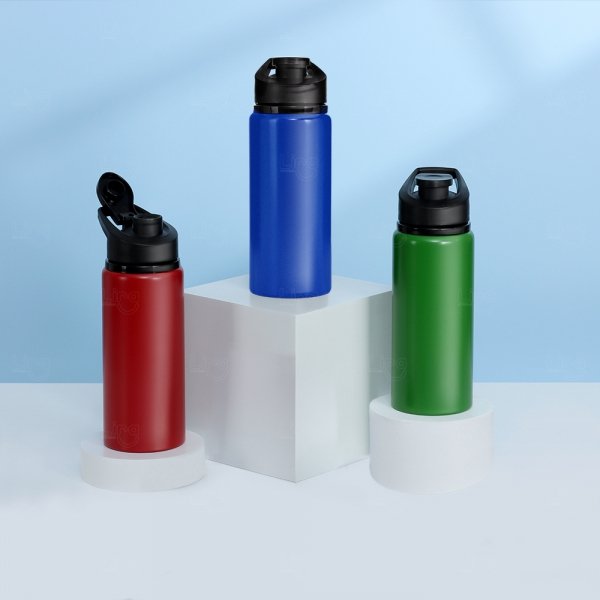 Squeeze de Alumínio 650ml Fosco Personalizado 