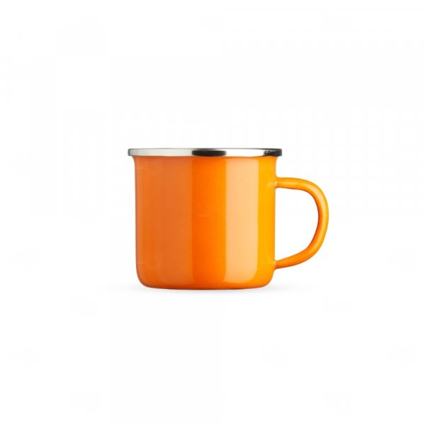 Caneca Inox Esmaltada 370ml Personalizada 