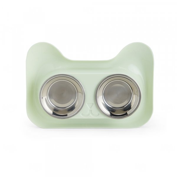 Tigela Dupla de Inox para Pets Personalizada 