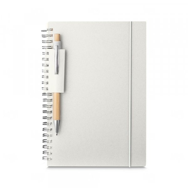 Caderno A5 de Papel Reciclado Personalizado - 21 x 15 cm 