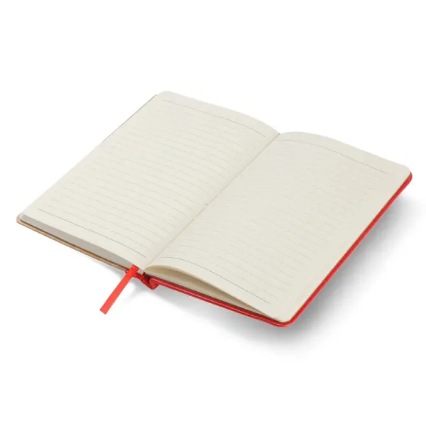 Caderno A5 Capa em Bambu e PU Personalizado 