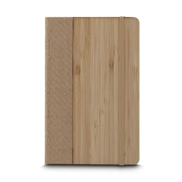 Caderno A5 Capa em Bambu Personalizado 