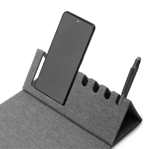 Mouse Pad com Porta Canetas e Porta Cartões Personalizado 