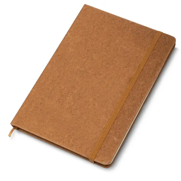 Kit Escritório A5 Capa em Couro Reciclado e Caneta Metalica Personalizado 