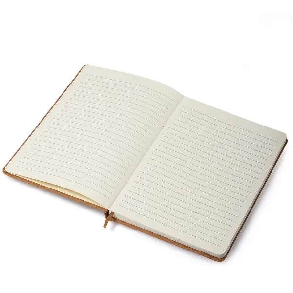 Kit Escritório A5 Capa em Couro Reciclado e Caneta Metalica Personalizado 