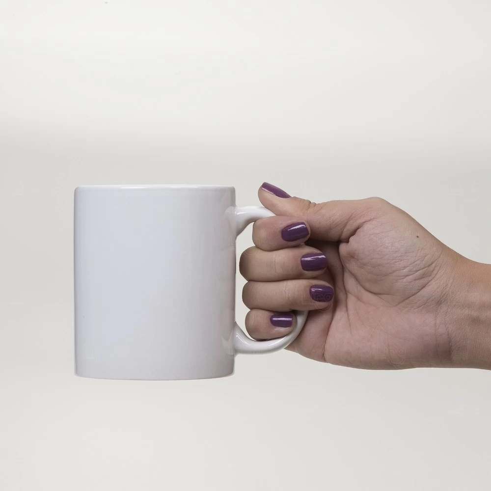 Caneca de Cerâmica Clássica 330ml Personalizada 