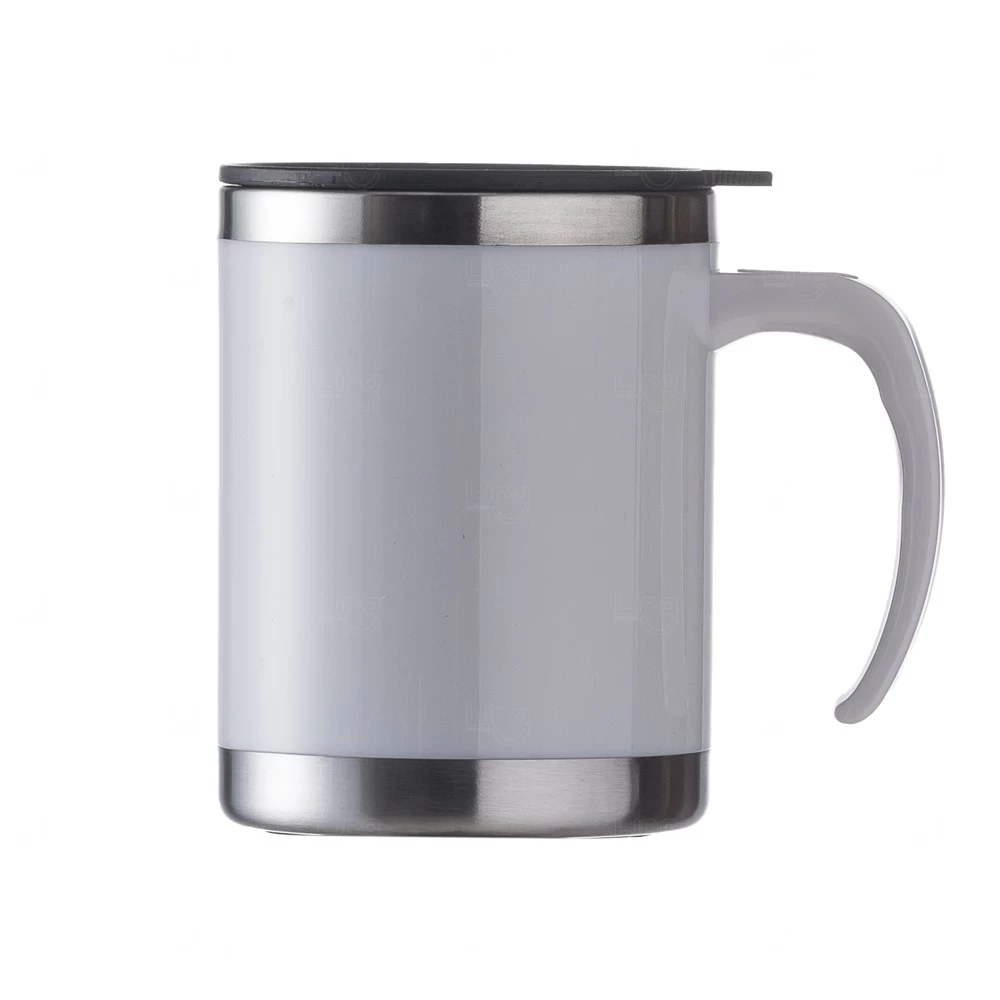 Caneca em Inox e Acrílico 400ml Personalizada 