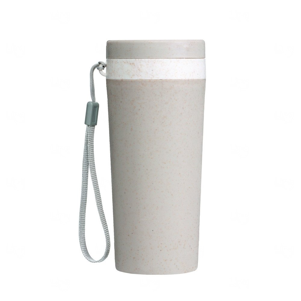 Copo Fibra de Bambu 350ml Isotérmico Personalizado 