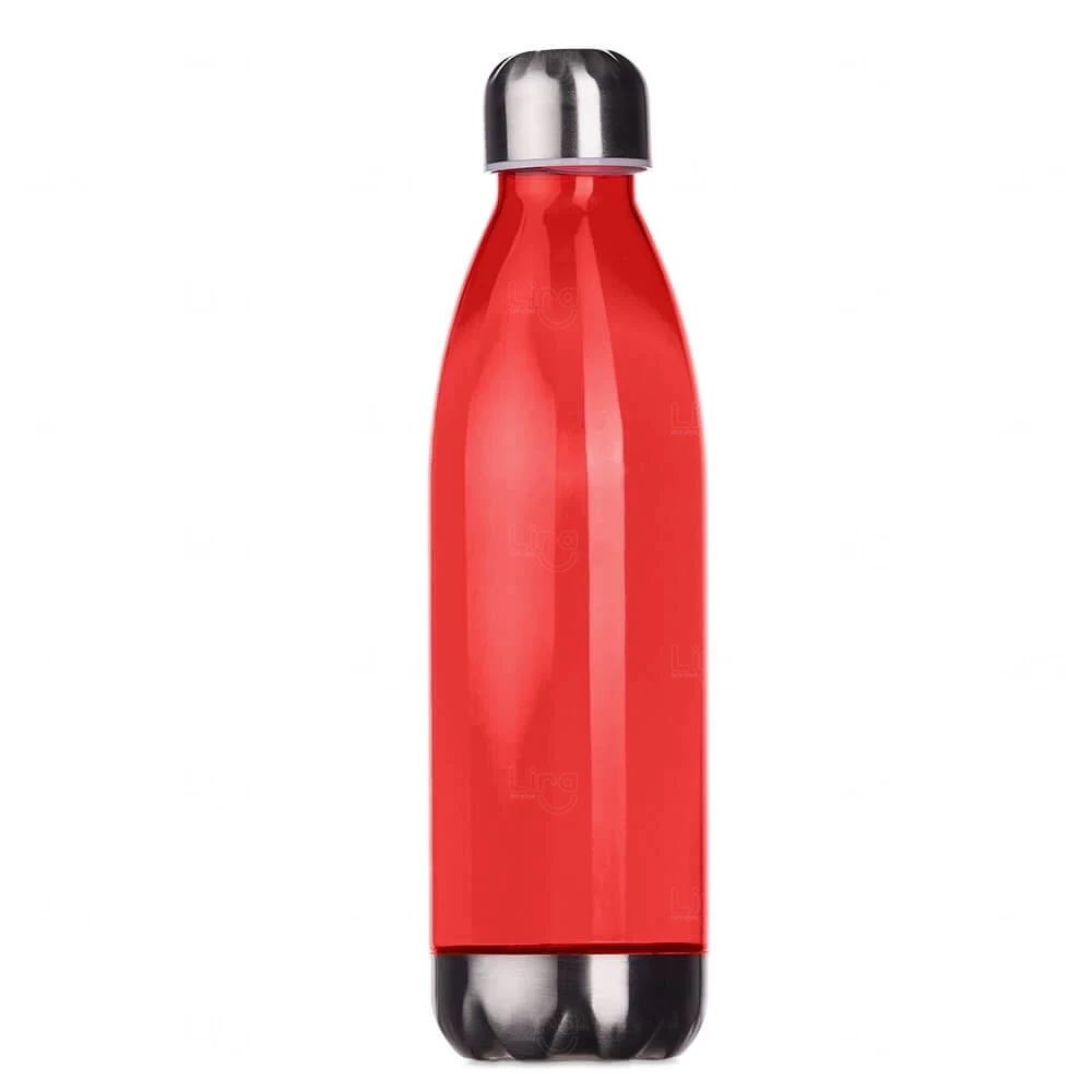 Garrafa Plástica 700ml com Tampa de Alumínio Personalizada 