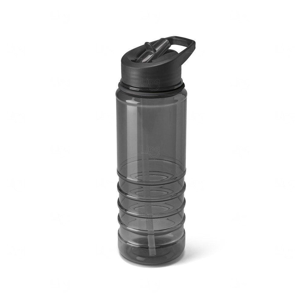 Squeeze Plástica 650ml com Canudo Personalizada 