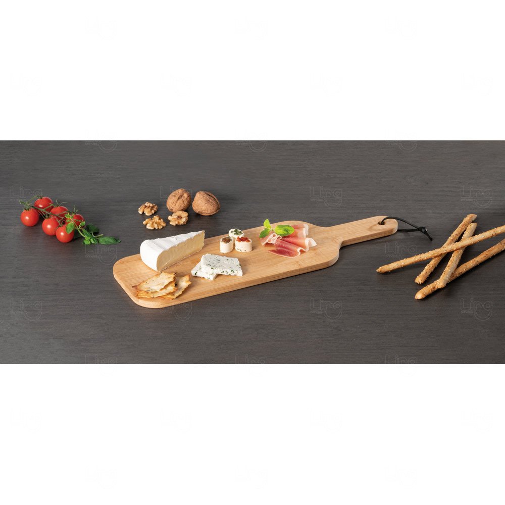 Tábua de Bambu Personalizada - 40,5 x 13,4 cm 