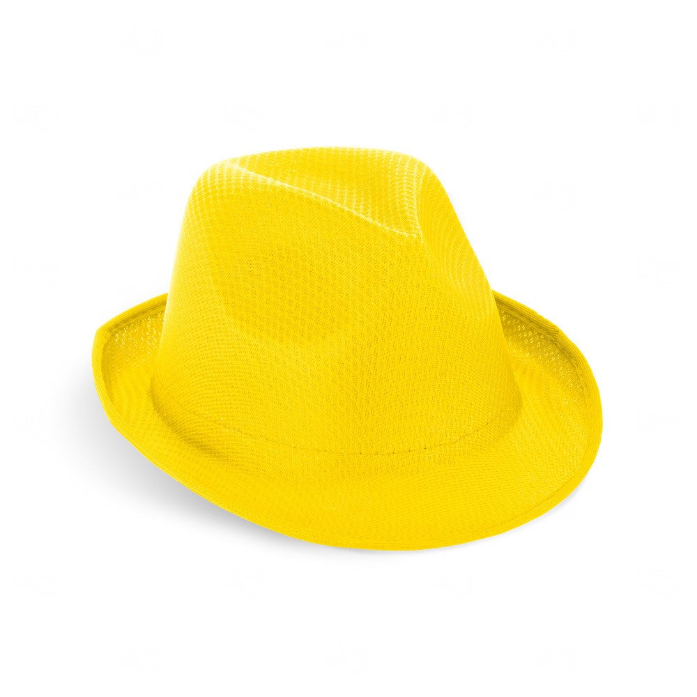 Chapéu Panamá Personalizado Amarelo