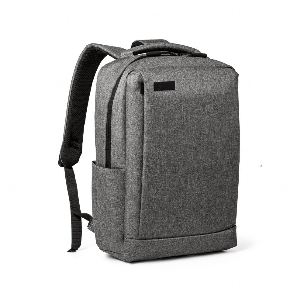 Mochila 14L para Notebook 15.6 Personalizada Cinza