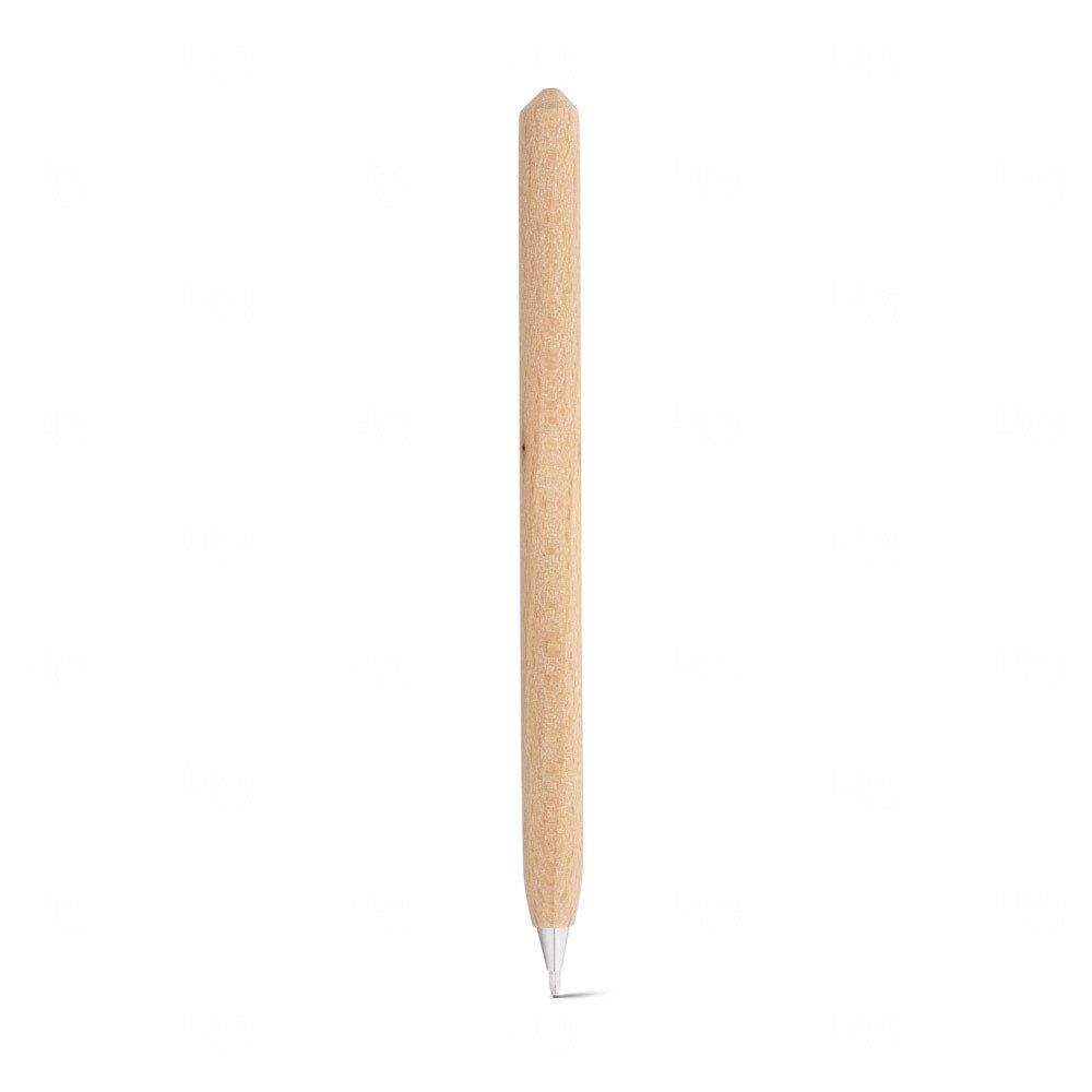 Caneta de Madeira Personalizada 