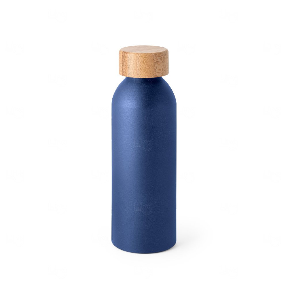 Garrafa de Alumínio 550ml Personalizada Azul