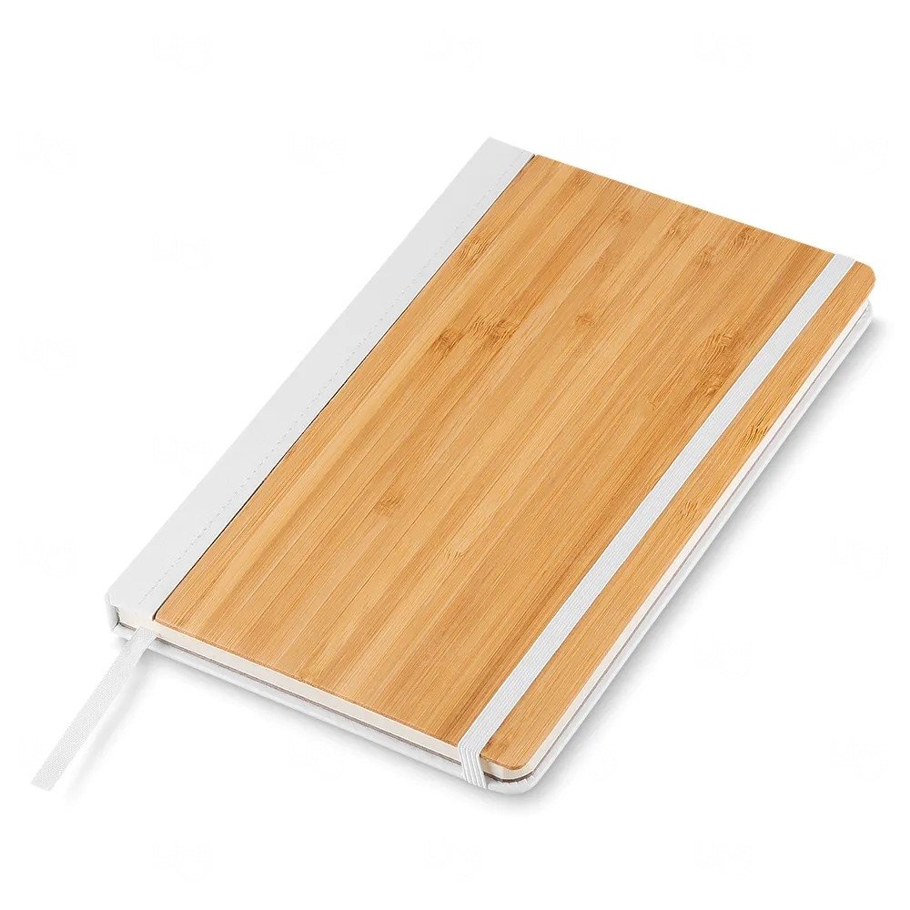 Moleskine em Bambu Personalizado - 20,6 x 13,3 cm 