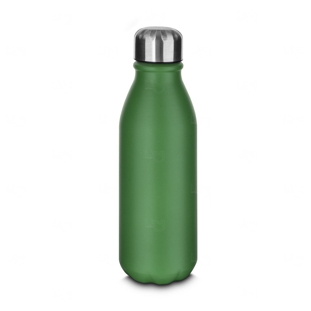 Garrafa Personalizada de Alumínio - 600ml Verde
