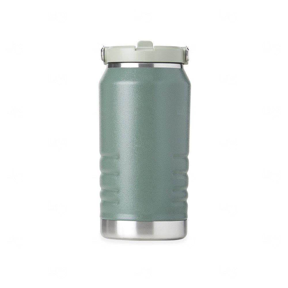 Garrafa Térmica Inox 1,1L com Alça e Bico Flip Personalizada 