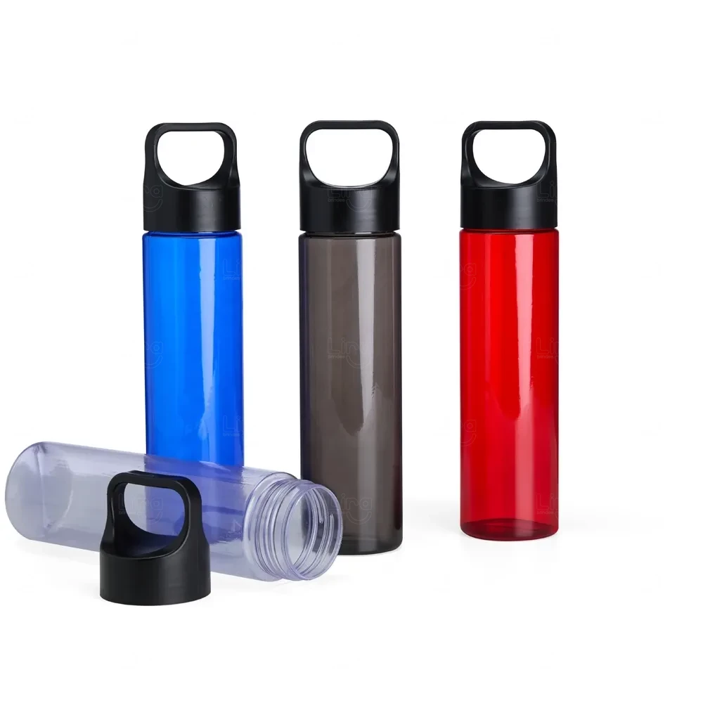 Garrafa Plástica Personalizada com Tampa Alça – 700ml 