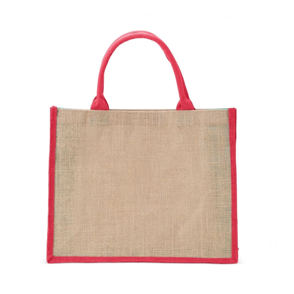 Sacola Ecológica de Juta Personalizada - 30,7 x 38 cm 