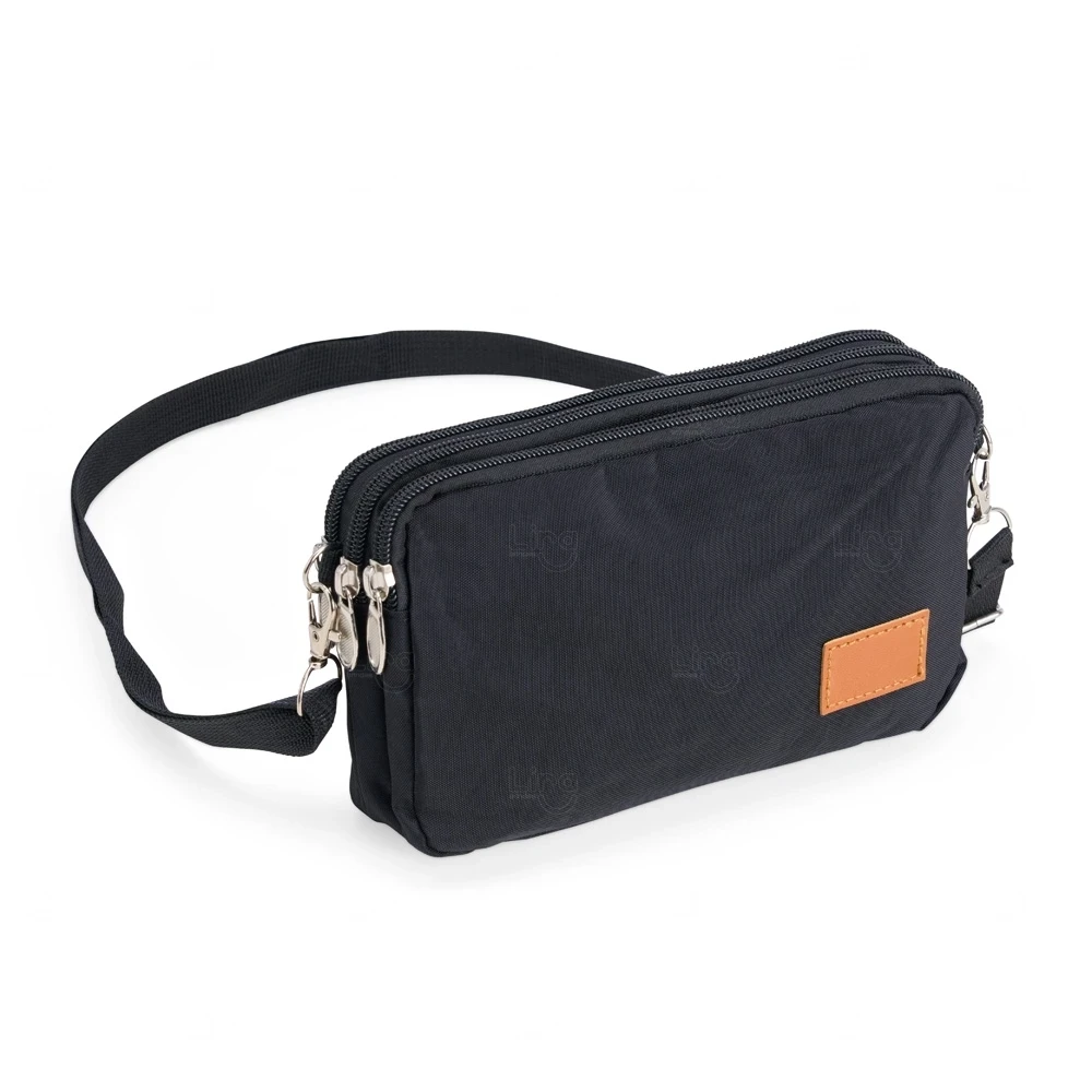 Mini Bolsa Transversal de Nylon Personalizada 
