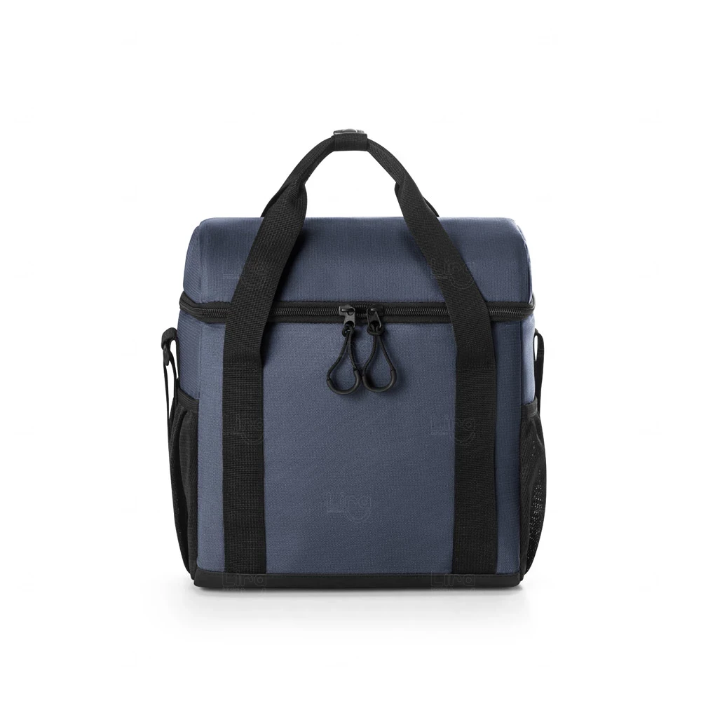 Bolsa Térmica 11 Litros Almofadada Personalizada Azul