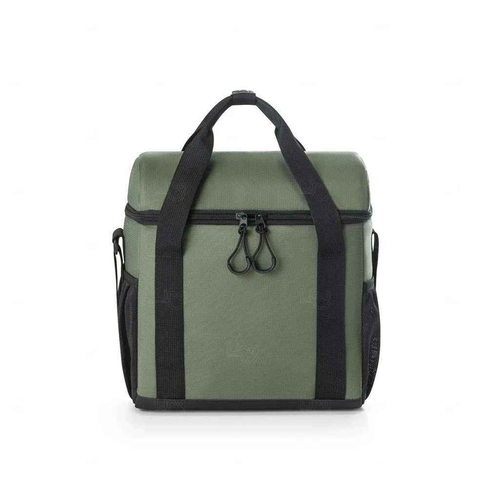 Bolsa Térmica 11 Litros Almofadada Personalizada Verde