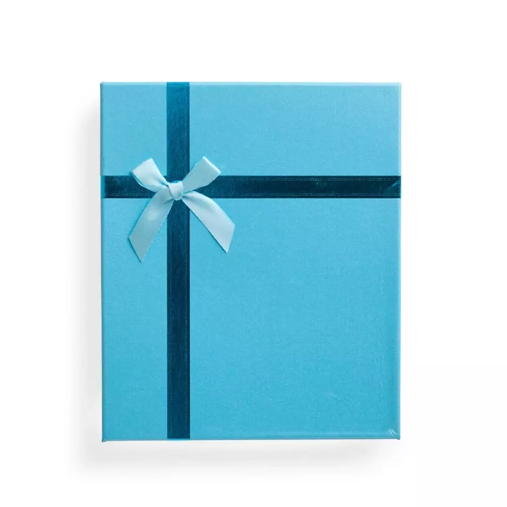 Caixa para Presente com Laço e Espuma Personalizada - 19x16cm 