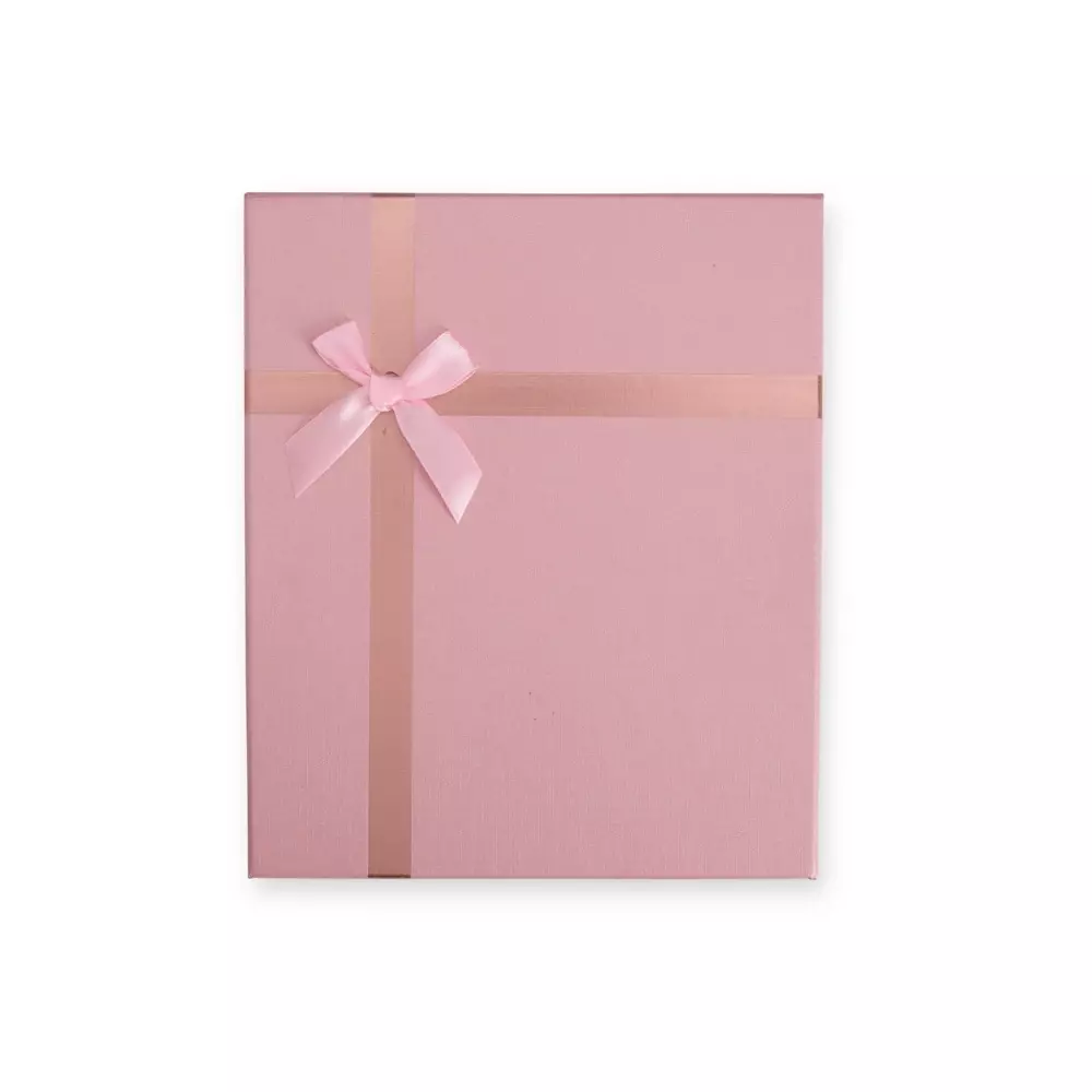 Caixa para Presente com Laço e Espuma Personalizada - 19x16cm 