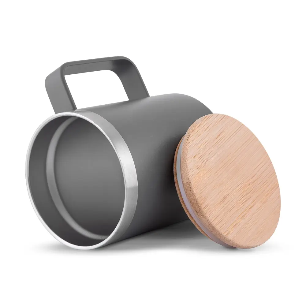 Caneca Térmica 400ml Inox Reciclado Personalizada 