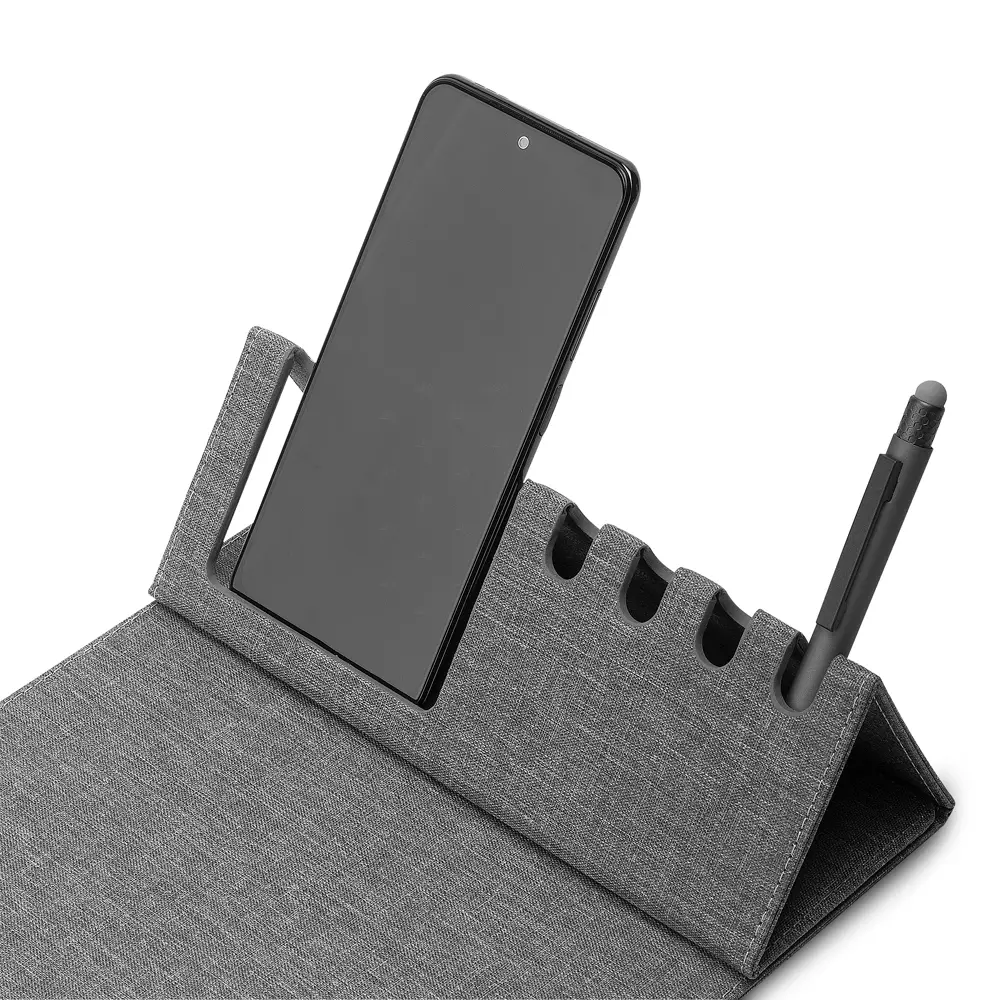 Mouse Pad com Porta Canetas e Porta Cartões Personalizado 
